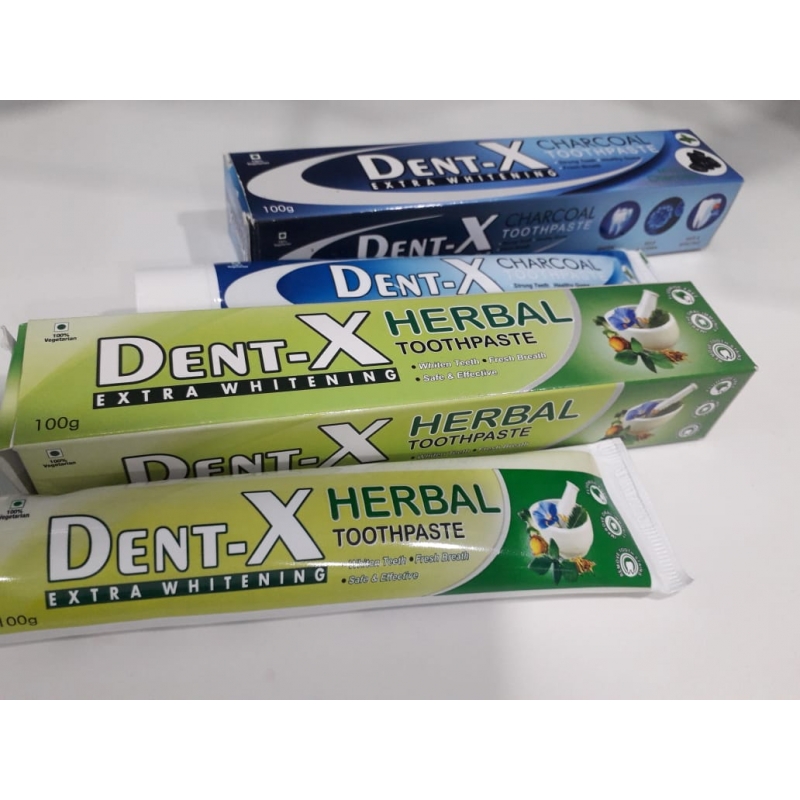 Dent - x Charcoal toothpaste 100 gm